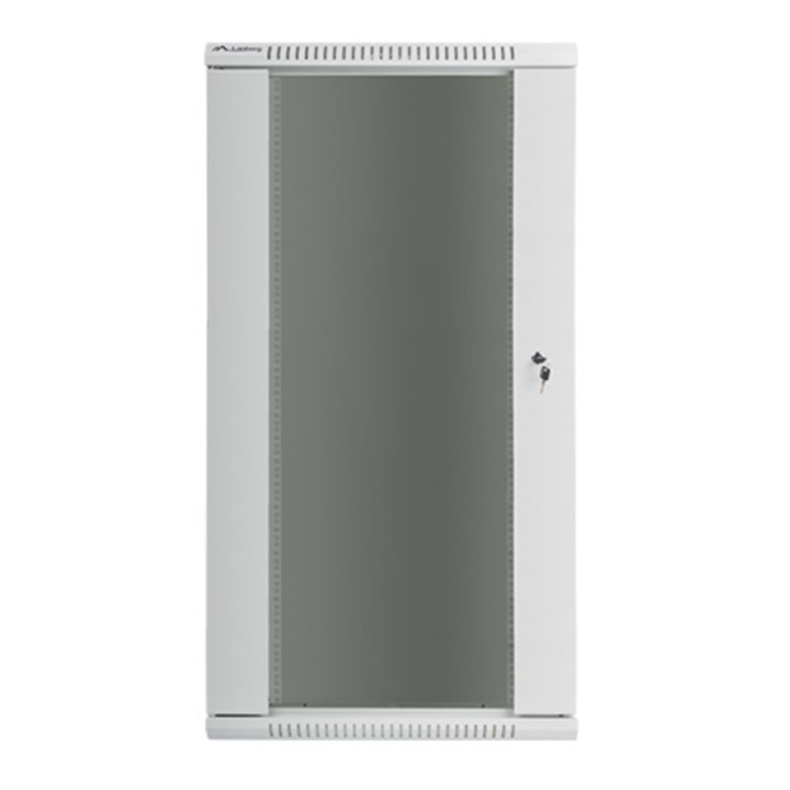 lanberg armario rack lanberg 19 pulgadas 27u 600x450 cabinet wall   mount  flat pack  gris v2