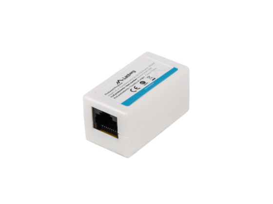 adaptador lanberg cat5.e utp rj45 hembra/hembra