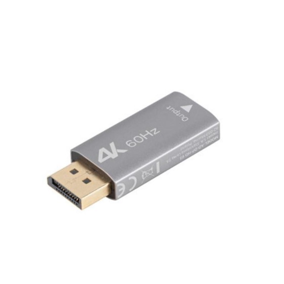 lanberg adaptador 4k displayport a hdmi lanberg macho   hembra