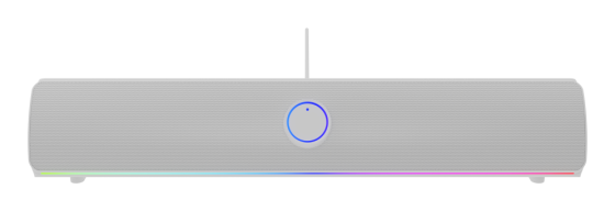 barra sonido genesis helium 312bt 2.0 10w blanca bt