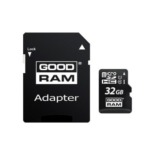 goodram goodram micro sd mem 32gb  m1aa cl10 uhs   i+adapt