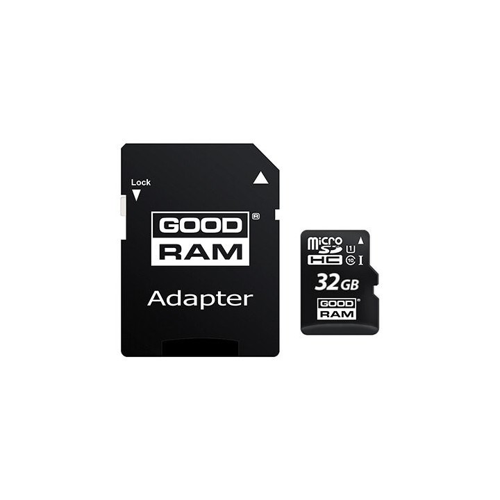 goodram goodram micro sd mem 32gb  m1aa cl10 uhs   i+adapt