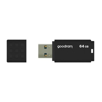 goodram memoria usb 3.0 goodram 64gb ume3 negro