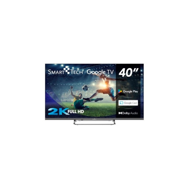 smart tech tv smart tech 40 pulgadas google tv 2k dolbi audio chromecast