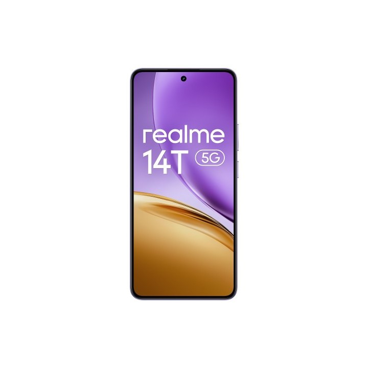 realme realme 14t 16,9 cm  6.67  android 15 5g 8 gb 256 gb 6000 mah purpura