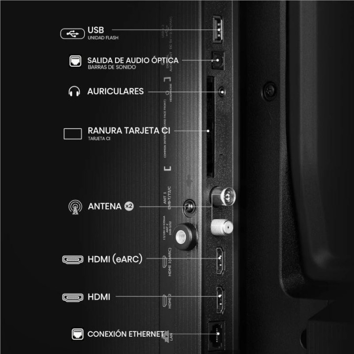 hisense 32a4q tv 32 hd stv dolby dts