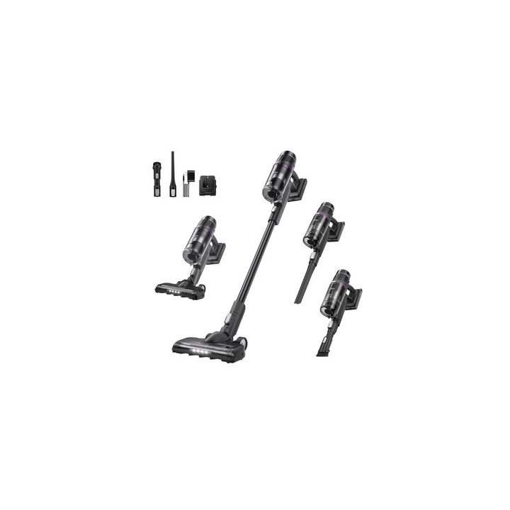 aspirador escoba eureka nec520 7x2000mah 80dba 70aw hasta 50min 3 5h carga