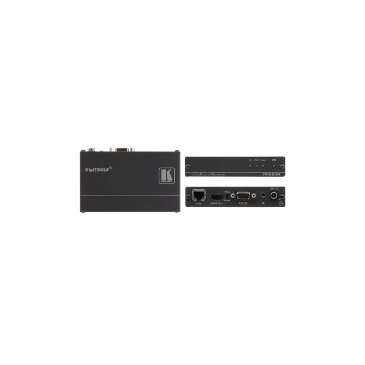 kramer kramer electronics tp 580r receptor av negro