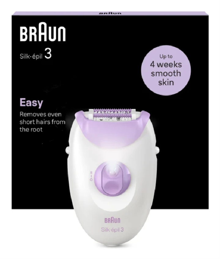 depiladora electrica braun silk epil 3 se3 000 rodillo masaje luz smartlight