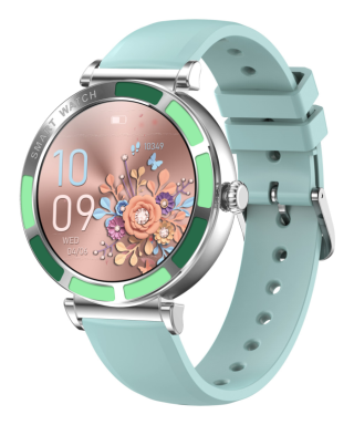 smartwatch trevi t fit 245 l smart elegant tiffany green