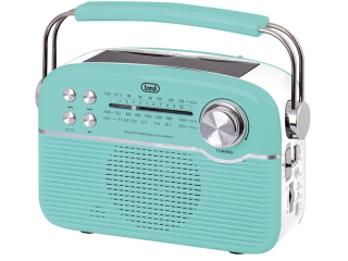 radio trevi ra 7f50 bt portable radio carga solar+aw+sd tif. green