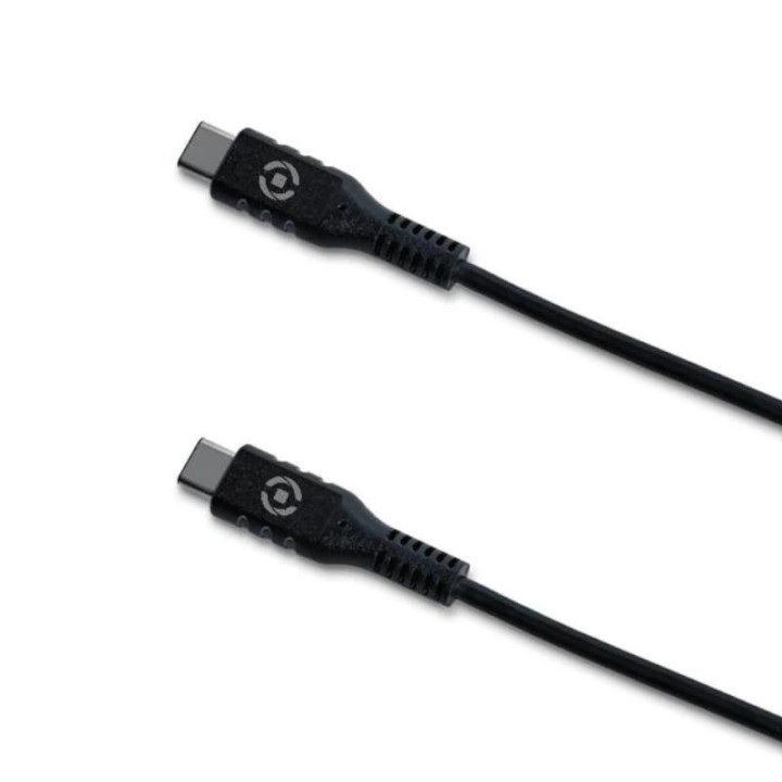 celly cable usb c   usb c  60w 1m negro