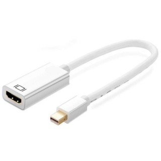 ewent ewent ec1458 adaptador de cable de video 0,15 m mini displayport hdmi tipo a  estandar  blanco