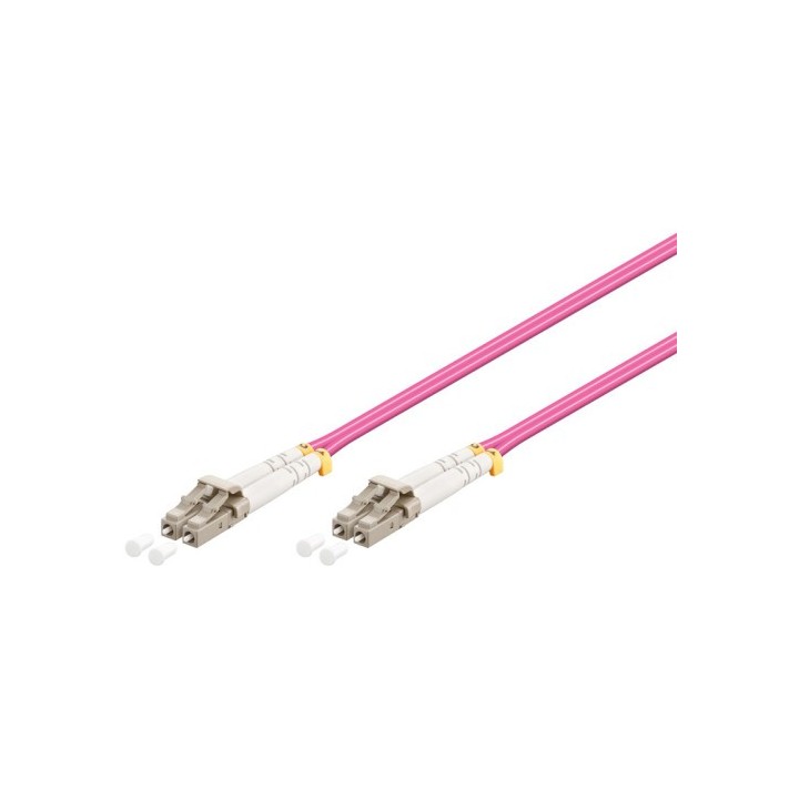 wp wp wpc fp4 5lclc 010 cable de fibra optica e infiniband 1 m lc violeta