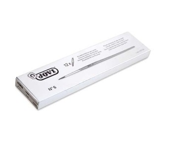 jovi estuche 12 pinceles artisticos pelo poney no 6 jovi 8206