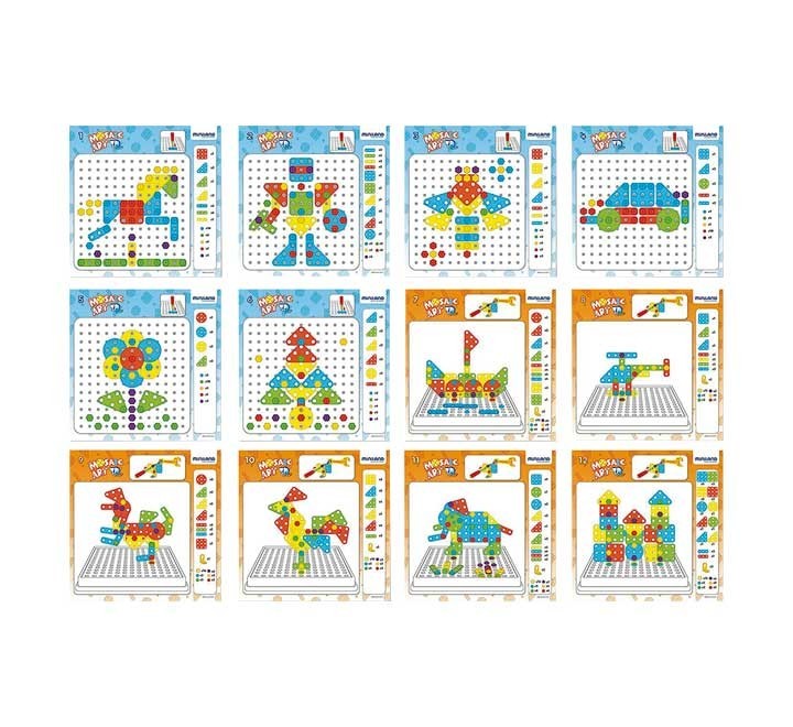 set 181 pz. miniland mosaico 3d 95020