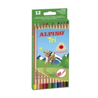 alpino alpino al000128 laapiz de color multicolor 12 pieza s