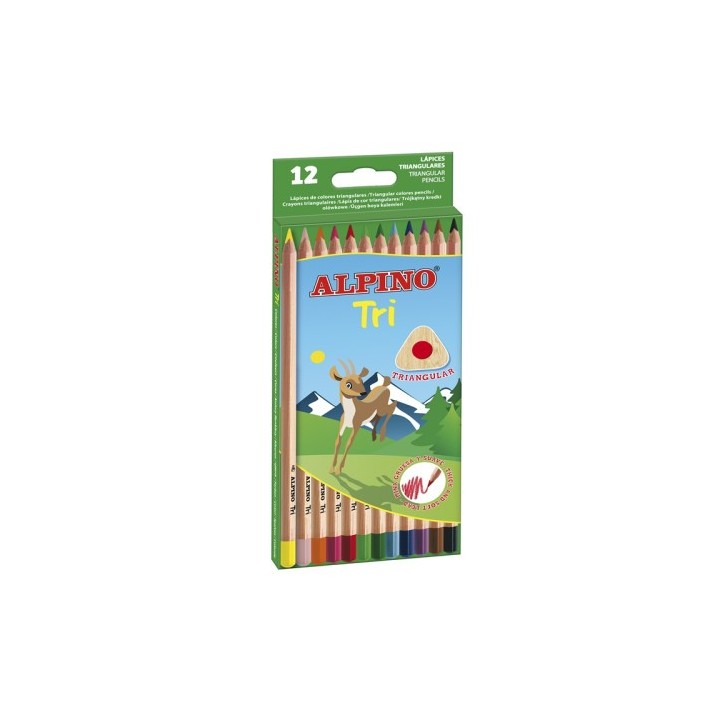 alpino alpino al000128 laapiz de color multicolor 12 pieza s