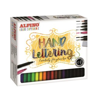 alpino set rotuladores hand lettering color experience alpino ar000701