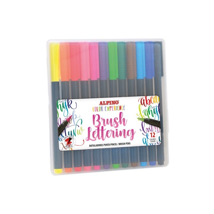 alpino alpino ar001054 rotulador fuerte multicolor 12 pieza s
