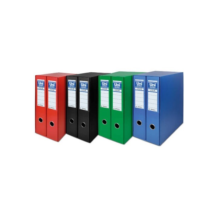 unisystem color modulo 2 archivadores palanca 65 color negro unisystem color 17231010