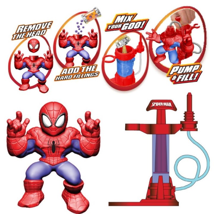 bandai rojo goo jit zu hero creator spiderman