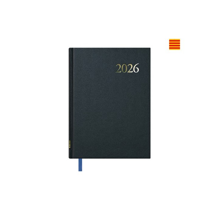 dohe agenda 2026 segovia semana vista 14 x 20 cm. color negro catalan dohe 11125   26