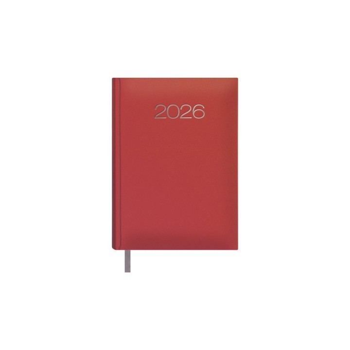 dohe agenda 2026 lisboa dia pagina 14 x 20 cm. color rojo dohe 11794   26