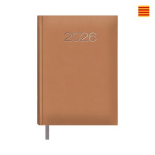 dohe agenda 2026 lisboa dia pagina 14 x 20 cm. color camel catalan dohe 12693   26