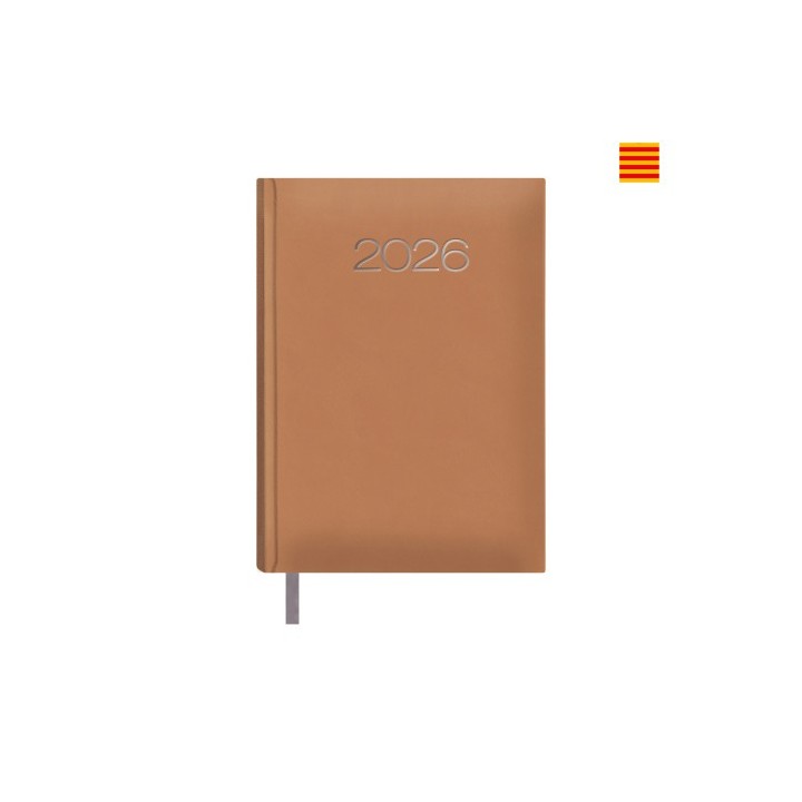 dohe agenda 2026 lisboa dia pagina 14 x 20 cm. color camel catalan dohe 12693   26