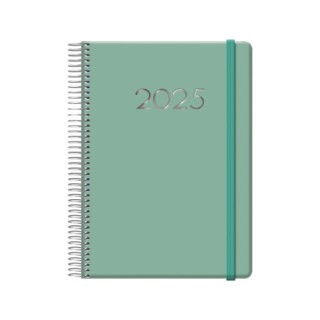 dohe agenda 2025 denver dia pagina 15 x 21 cm. color verde dohe 12720   25