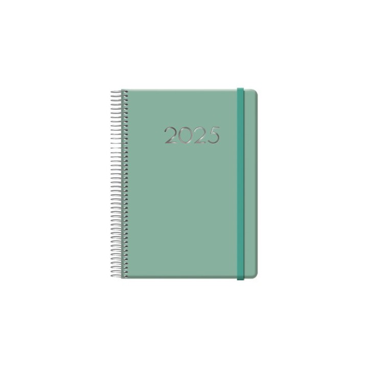 dohe agenda 2025 denver dia pagina 15 x 21 cm. color verde dohe 12720   25