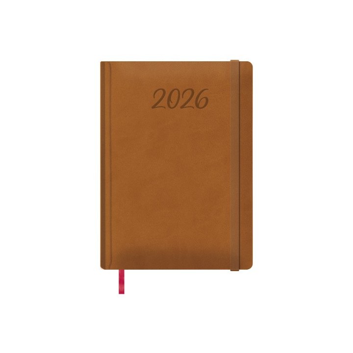dohe agenda 2026 manaos dia pagina 17 x 24 cm. color marron dohe 12756   26