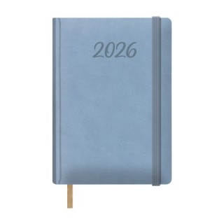 dohe agenda 2026 samba dia pagina 15 x 21 cm. color azul claro dohe 13187   26