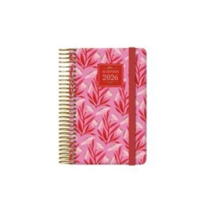 dohe agenda 2026 charm espiral semana vista bolsillo 8,5 x 13 cm. lady dohe 13251   26