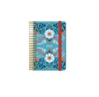 dohe agenda 2026 charm espiral semana vista bolsillo 8,5 x 13 cm. royal dohe 13253   26