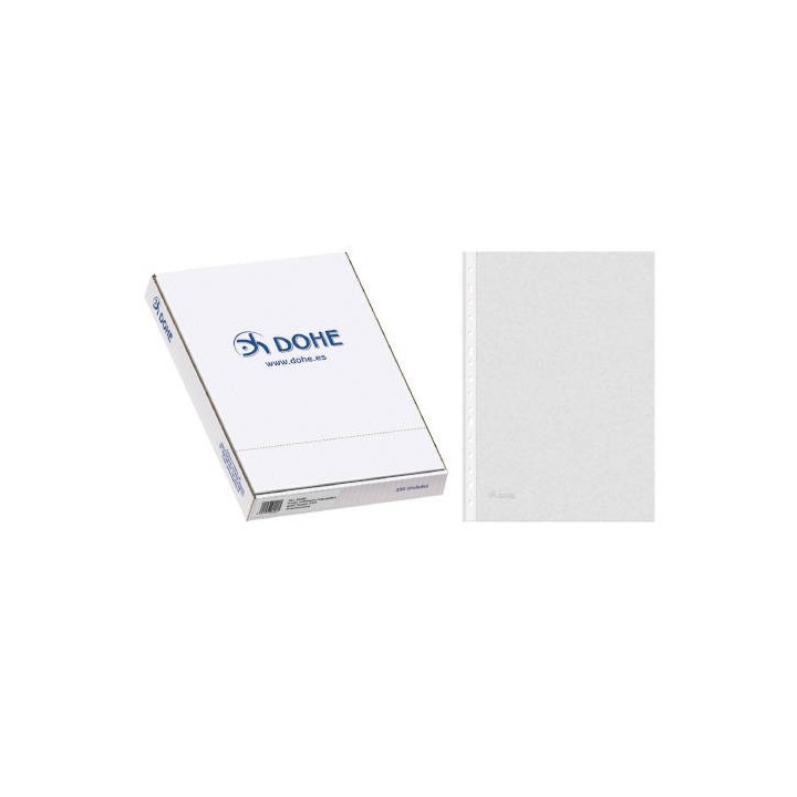 dohe caja 100 fundas multitaladro basic folio 235x330 dohe 90490