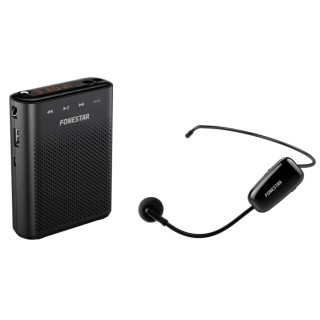 fonestar sistem amplificador portatil fonestar alta   voz   30   microfono inalambrico uhf   30 w