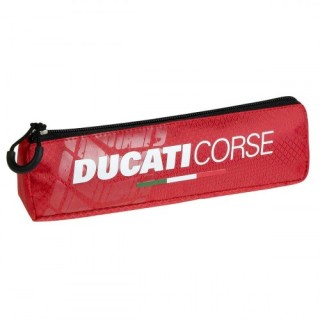 ducati estuche pequeno 1 compartimento rojo 21 x 6 x 5 cm. ducati 18209051300