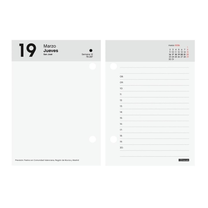 calend 26 finocam taco mesa 85x120 cast