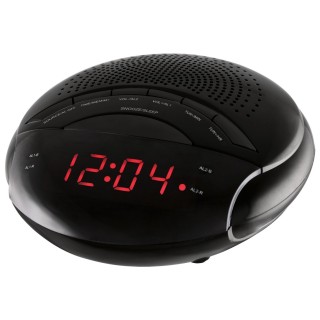 nevir radio reloj despertador nevir nvr   335dd negro sintonizador am   fm