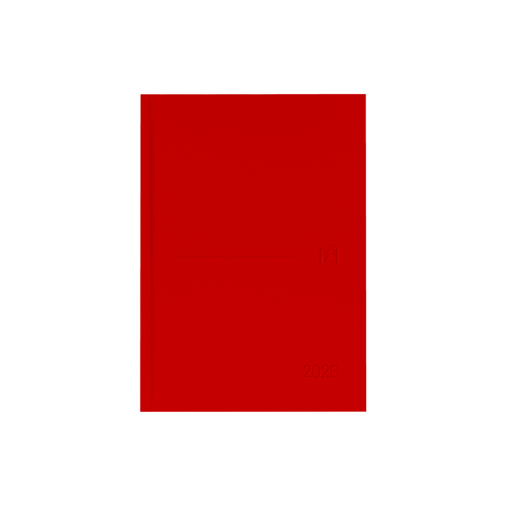 oxford agenda 2026 minimal a5 15x21cm dia pagina color rojo oxford 400201724