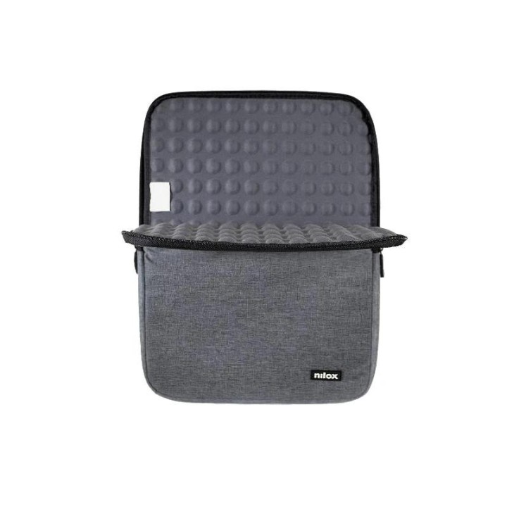 nilox funda sleeve 15.6  gris