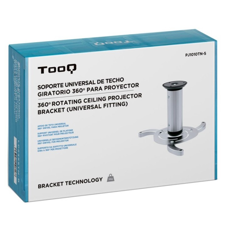 tooq pj1010tn s soporte proyector techo plata