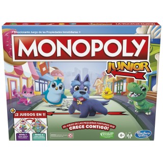 hasbro juego de mesa hasbro monopoly junior espa?ol