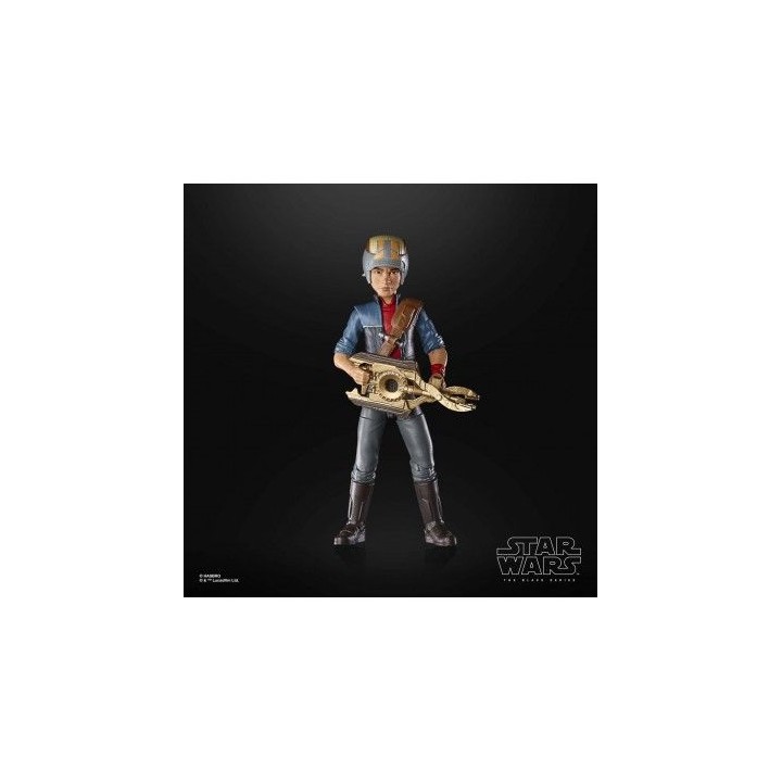 hasbro figura hasbro star wars the black series omega (equipo mercenario)