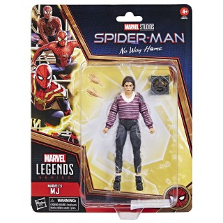 hasbro figura hasbro marvel legends series spider - man no way home mj