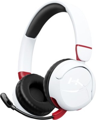 hyperx cloud mini: auriculares gaming inalambricos (blanco)