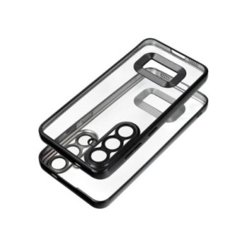 funda cool samsung a56 5g negro borde metalizado