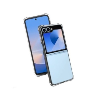funda cool samsung  z flip 7 transparente antishock
